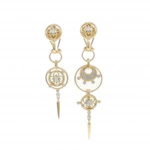 石川暢子 ダイヤモンド イヤリング 0.49CT