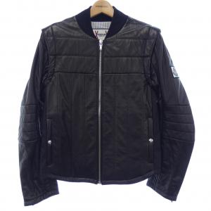 モンクレールガムブルー MONCLER GAMMEBLEU レザージャケット