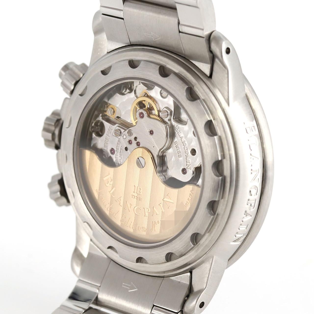 Blancpain Leman Flyback Chronograph Monaco Yacht Show 限量版 2185F-1130Y-71A SS自动上弦