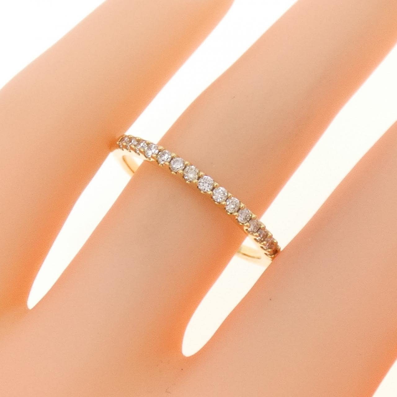 K18YG ダイヤモンド リング 0.22CT