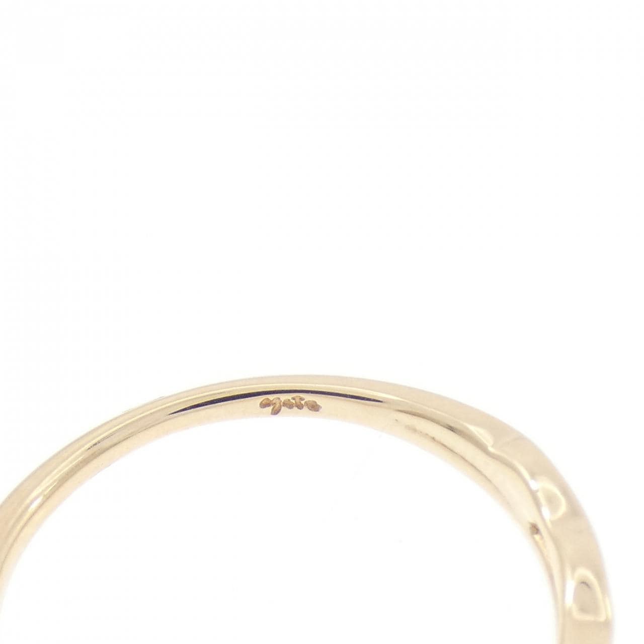 アガット K10YG リング