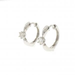 PT900 ダイヤモンド ピアス 0.30CT