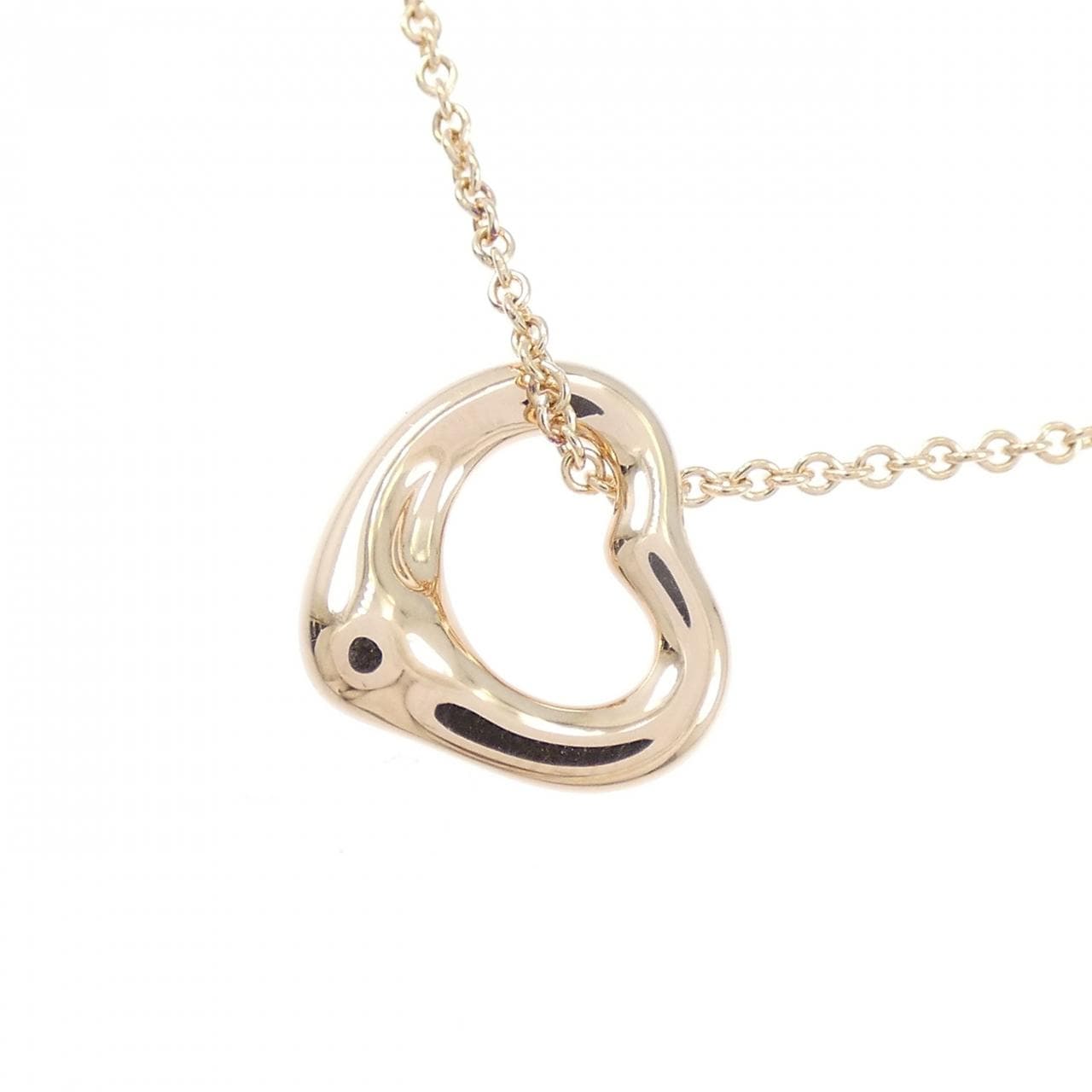 ティファニー オープンハート ネックレス