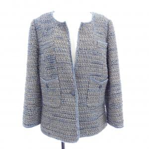 【ヴィンテージ】シャネル CHANEL P21052V12411 03P ノーカラージャケット