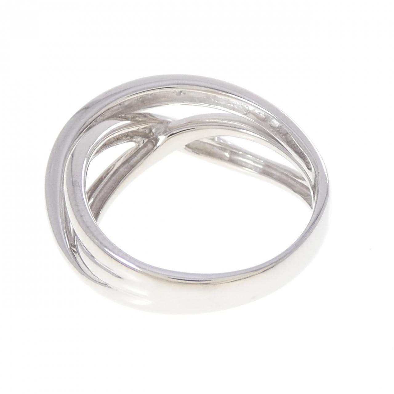 K18WG ダイヤモンド リング 0.10CT