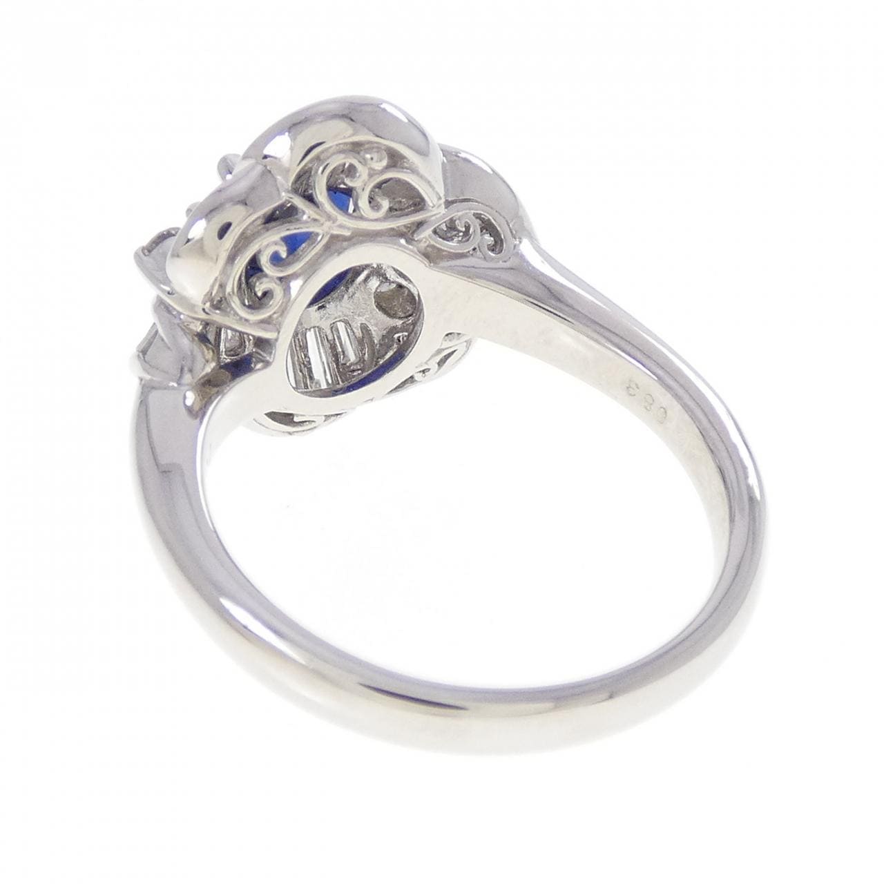 PT900 サファイヤ リング 1.25CT