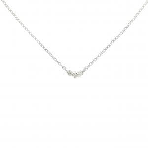 K10WG ダイヤモンド ネックレス 0.03CT