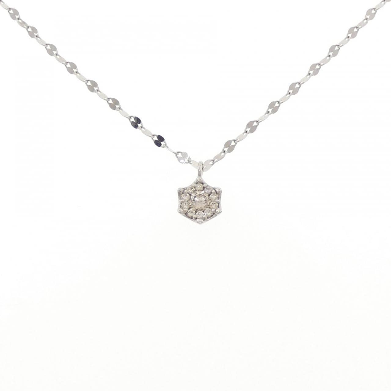 PT900/PT850 ダイヤモンド ネックレス 0.31CT