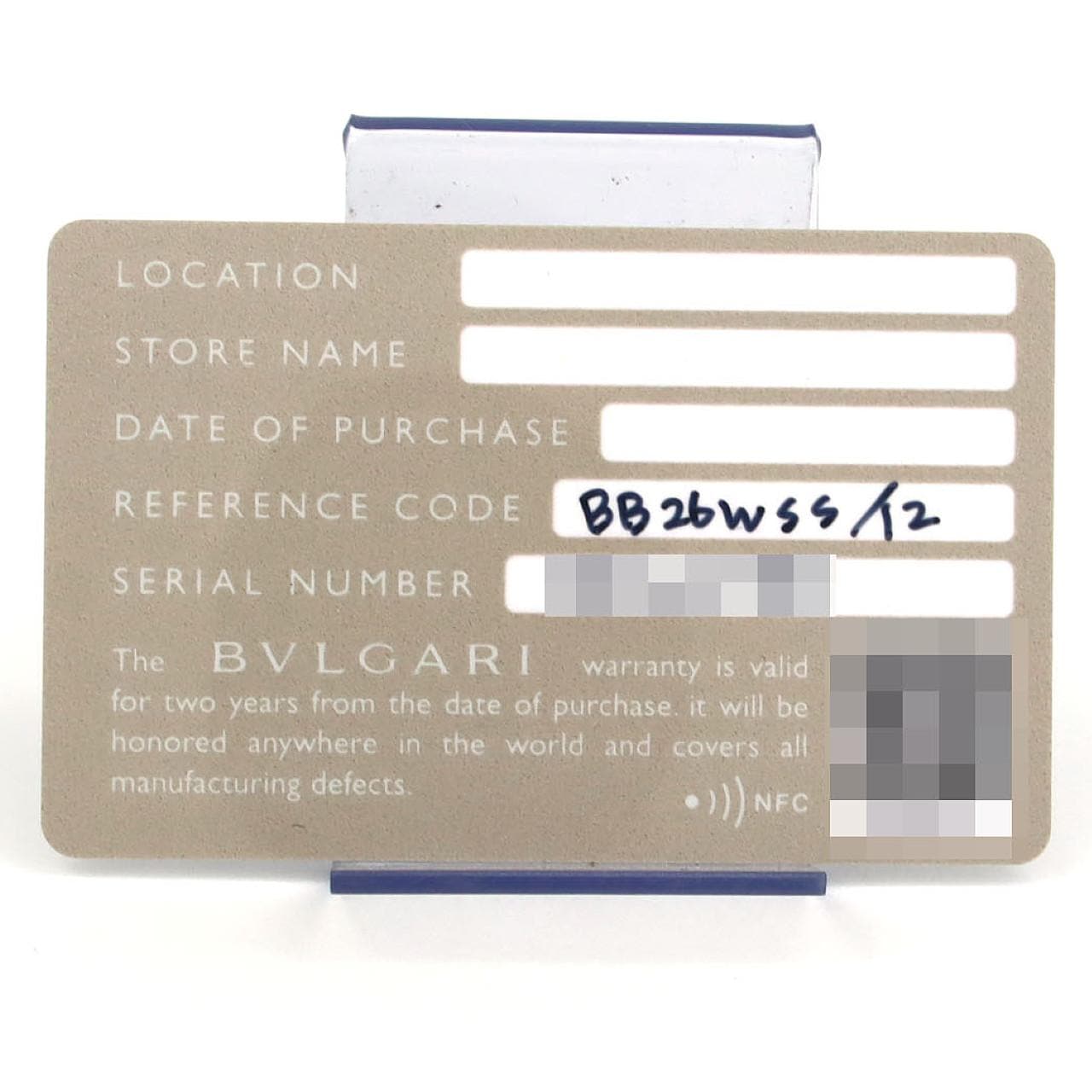 ブルガリ ブルガリブルガリ･12P BB26SS/BB26WSS/12 SS クォーツ