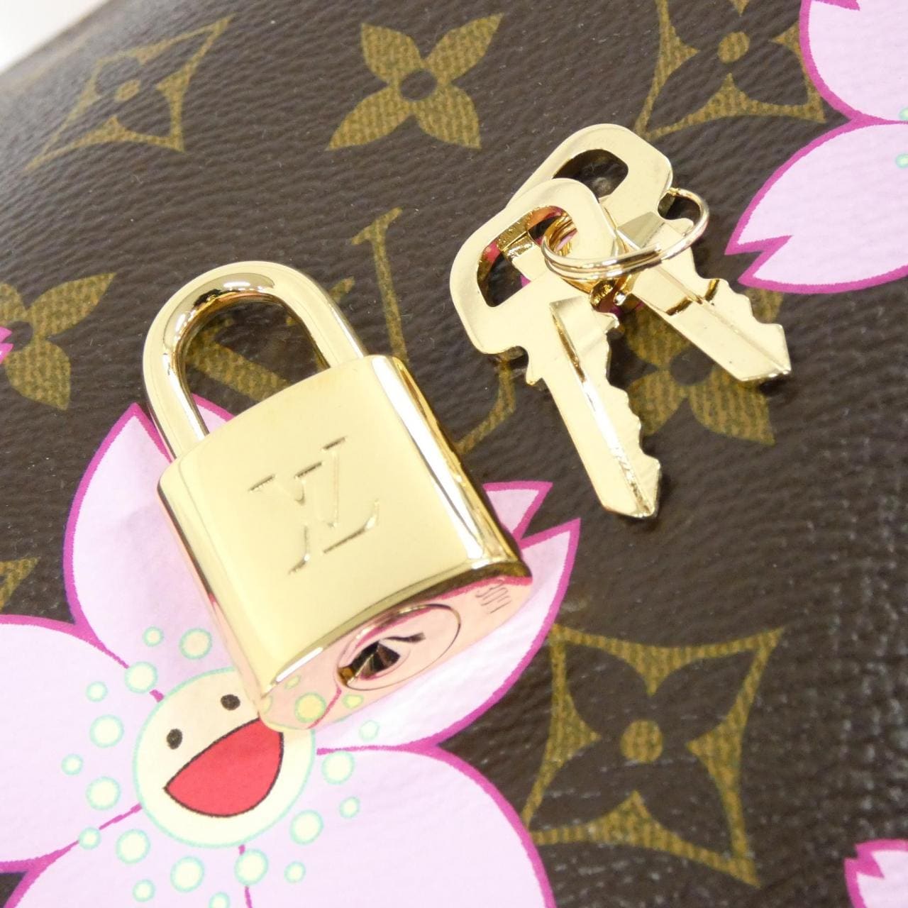 ルイヴィトン モノグラム チェリー ブロッサム(LV x TM) スピーディ バンドリエール 25cm M14174 ボストンバッグ