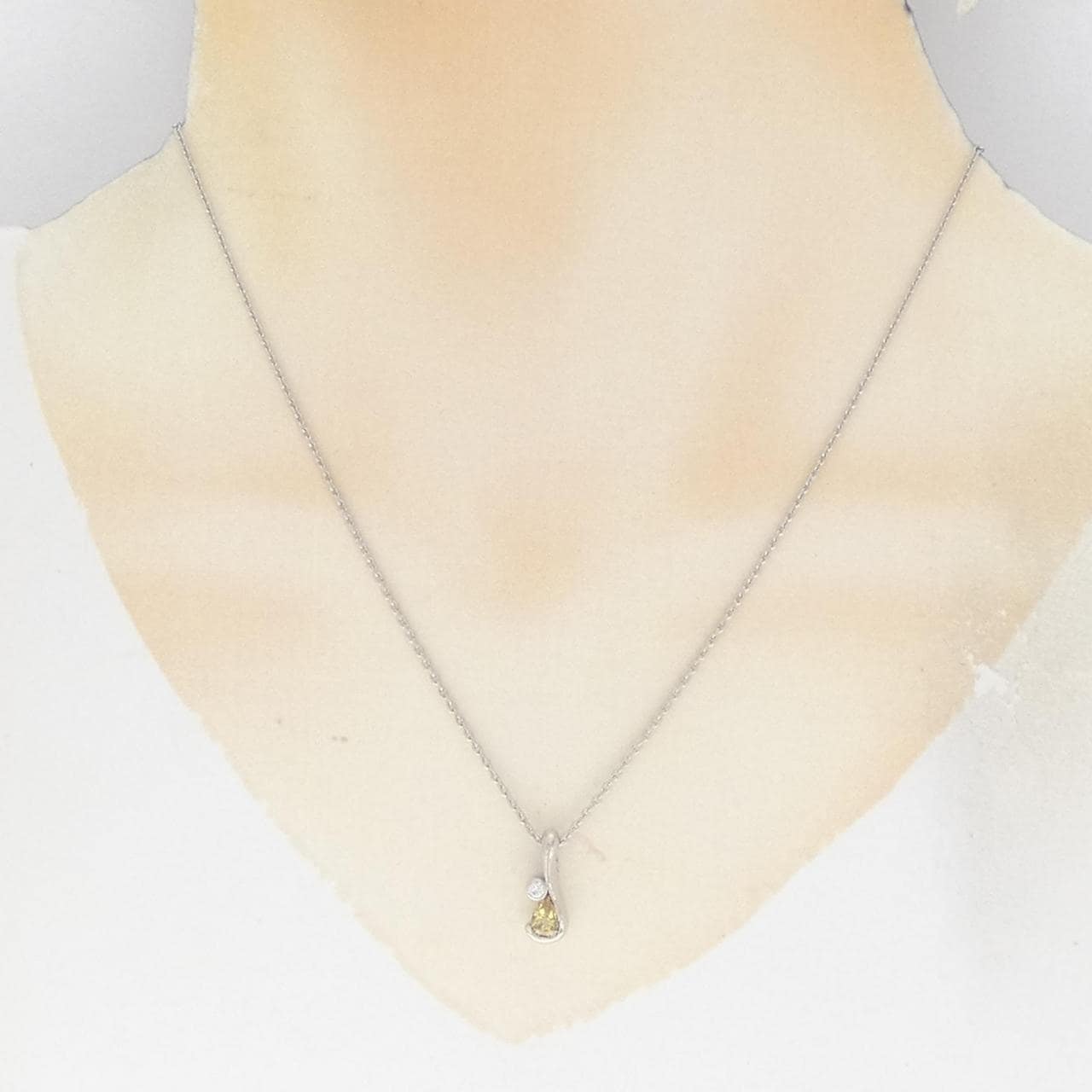 PT ダイヤモンド ネックレス 0.48CT