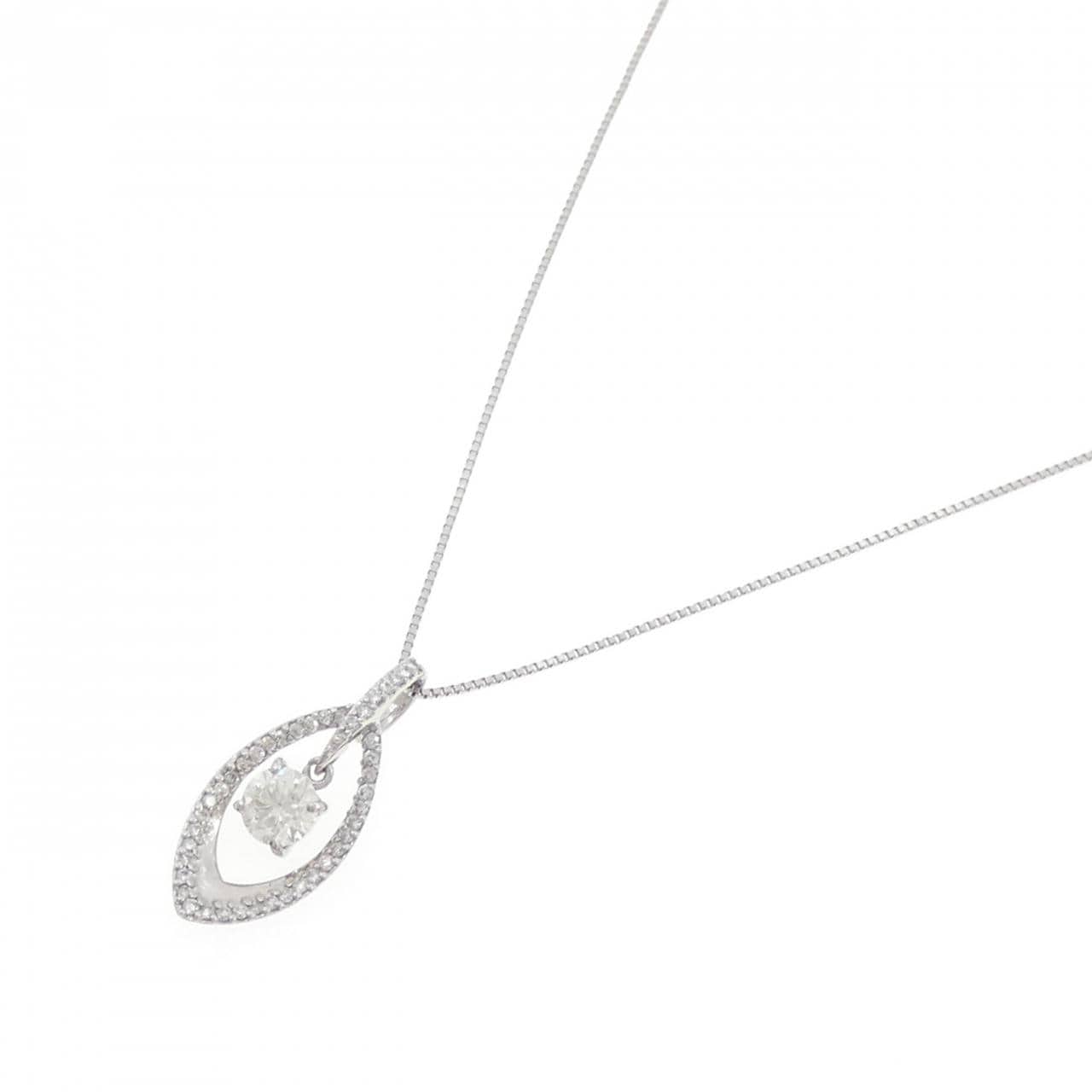 PT900/PT850 ダイヤモンド ネックレス 0.502CT K IF 3EXT