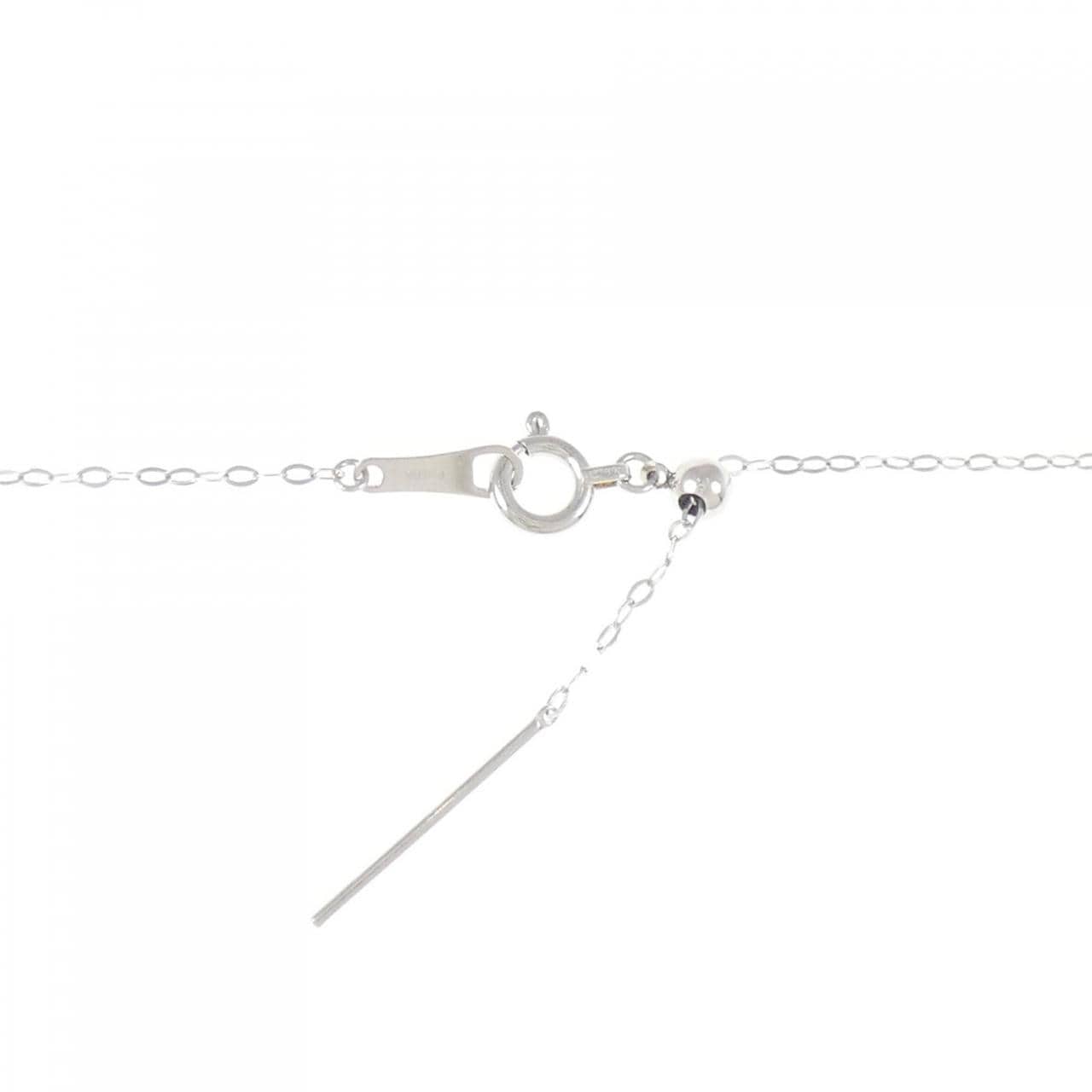 PT999/PT850 ダイヤモンド ネックレス 0.01CT