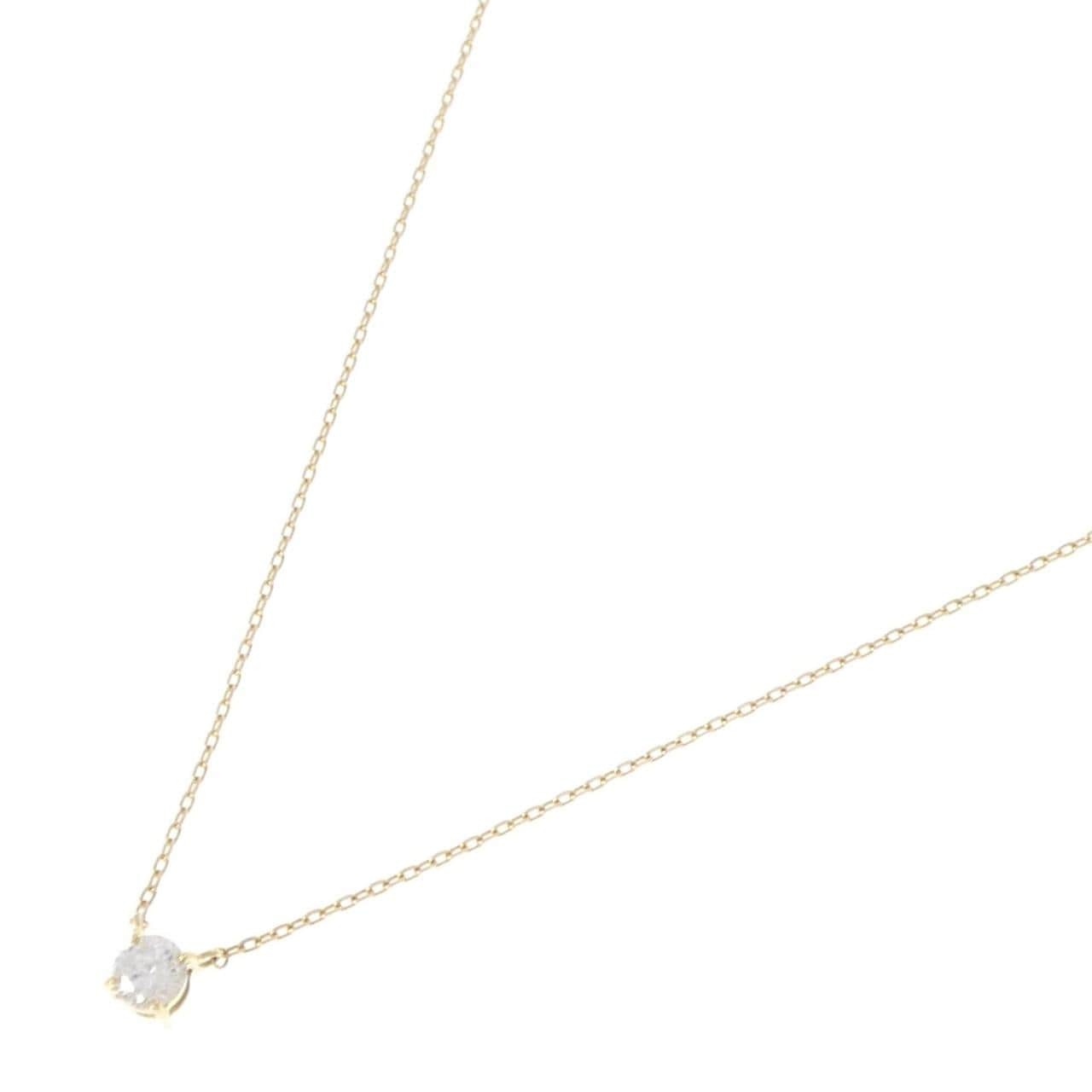 K18YG ダイヤモンド ネックレス 0.20CT