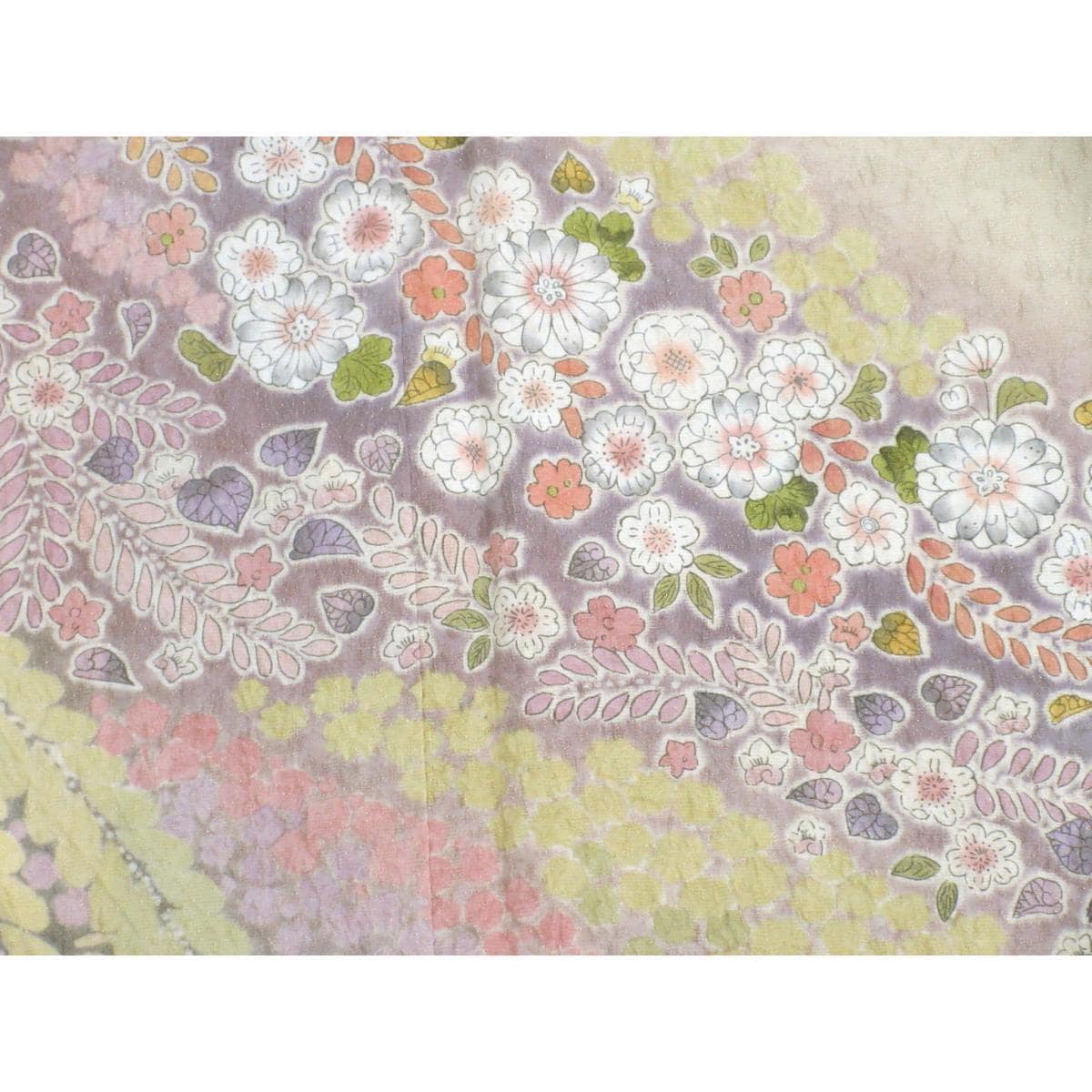 訪問着　友禅加工ボカシ染