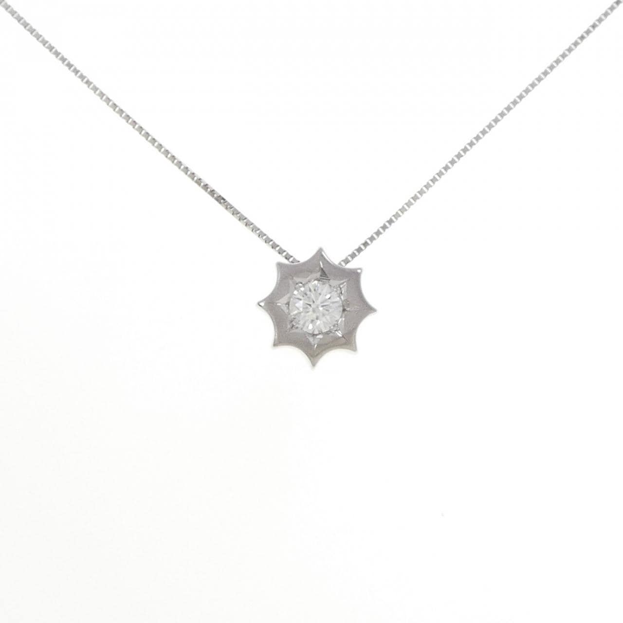 PT900/PT850 ダイヤモンド ネックレス 0.41CT