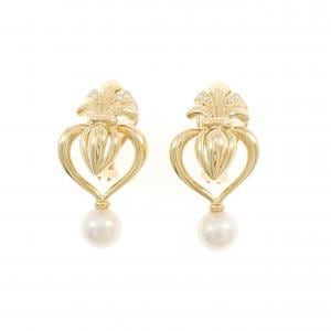 MIKIMOTO Akoya珍珠耳夹7 毫米