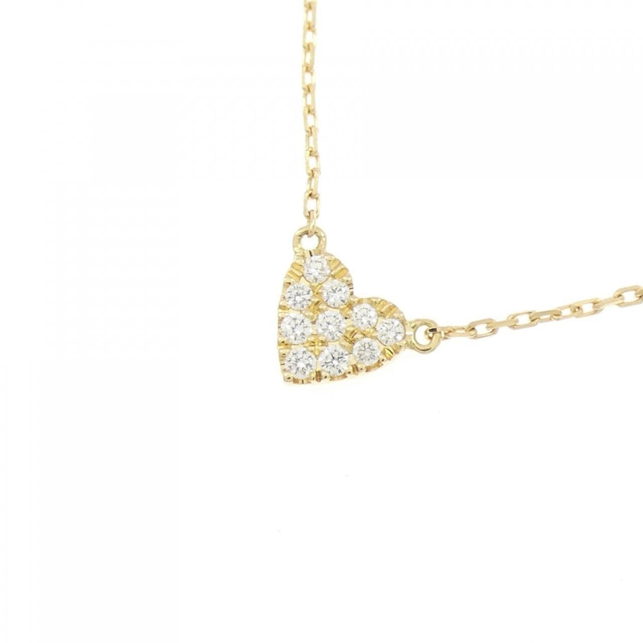 コメ兵｜アーカー ハートパヴェ ネックレス 0.05CT｜AHKAH