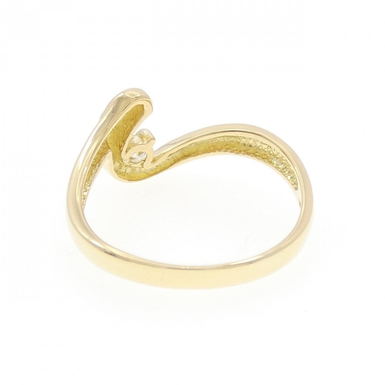 K18YG ダイヤモンド リング 0.10CT
