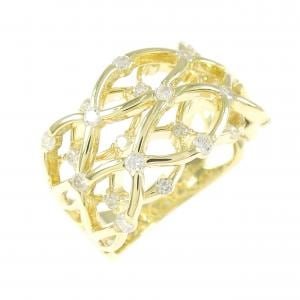 K18YG ダイヤモンド リング 0.50CT