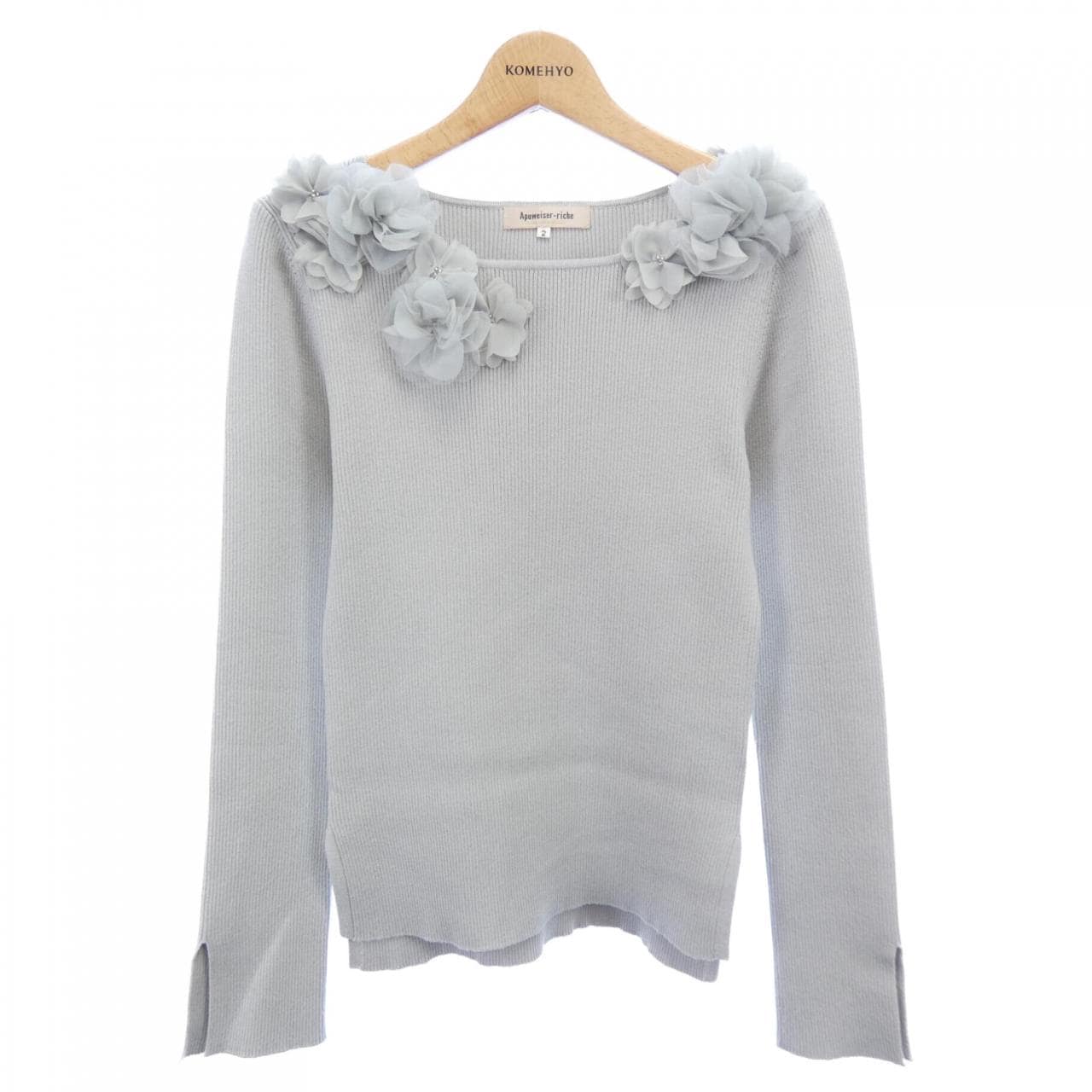 アプワイザーリッシェ Apuweiser-riche ニット