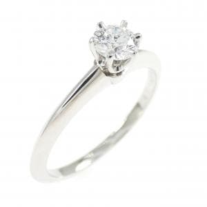ティファニー クラシックソリティア リング 0.30CT D VVS2 EXT