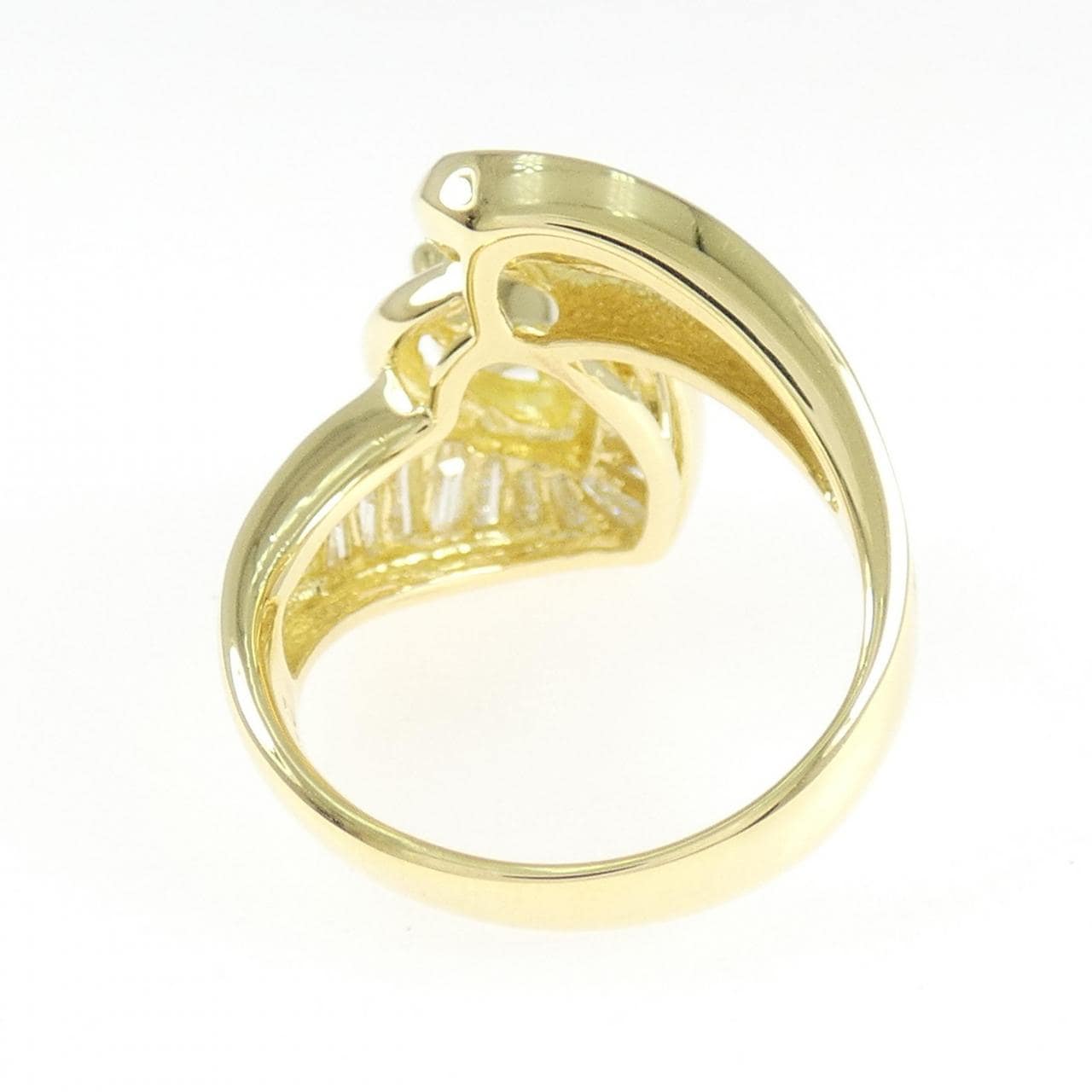 K18YG ダイヤモンド リング 0.58CT