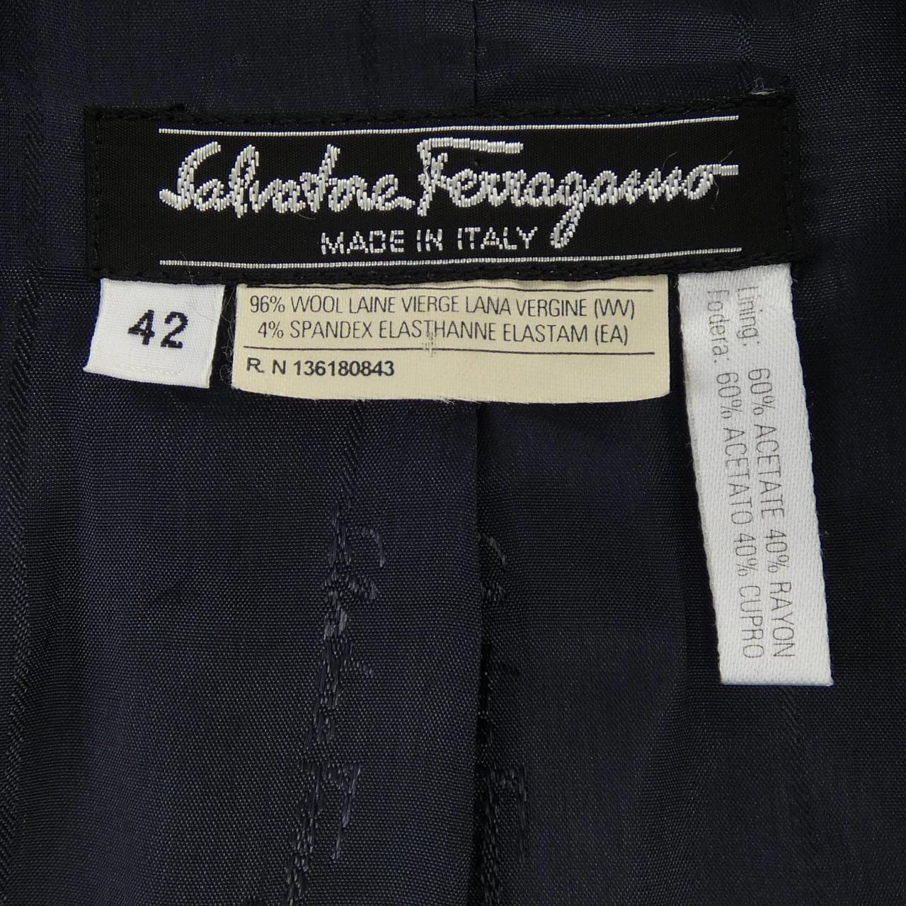 【ヴィンテージ】サルヴァトーレフェラガモ SALVATORE FERRAGAMO ジャケット