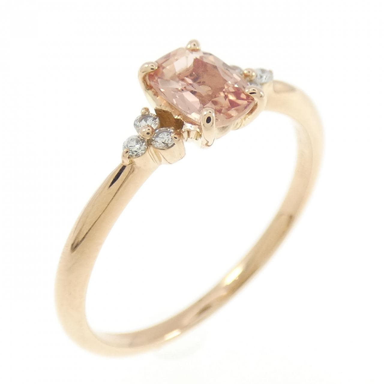 K18PG パパラチアサファイヤ リング 0.521CT