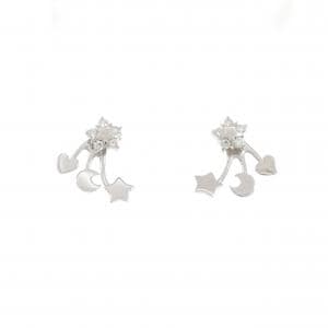 スタージュエリー スター×ムーン×ハート ダイヤモンド ピアス