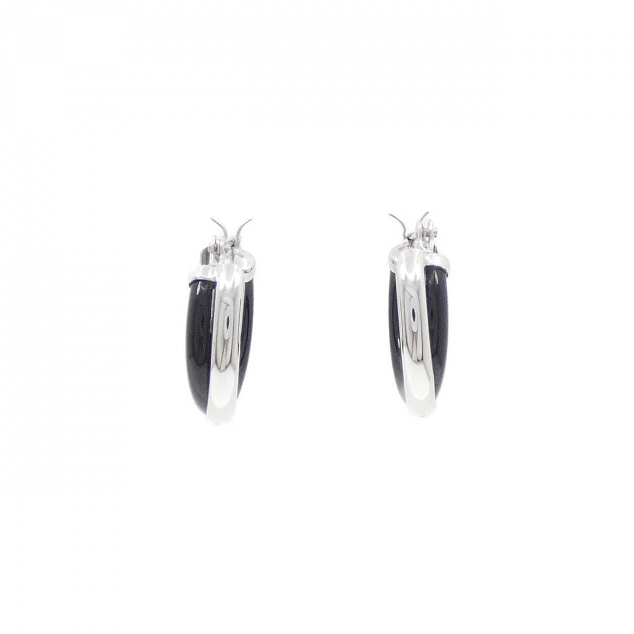 K14WG Onyx Earrings