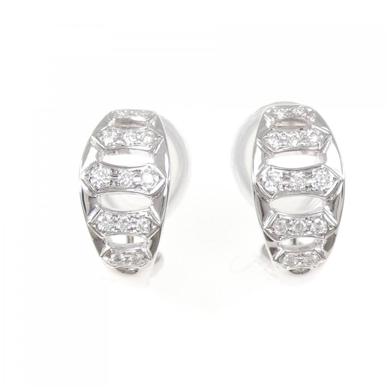 ミキモト ダイヤモンド イヤリング 0.22CT
