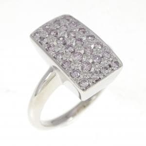 PT ピンクダイヤモンド リング 0.38CT