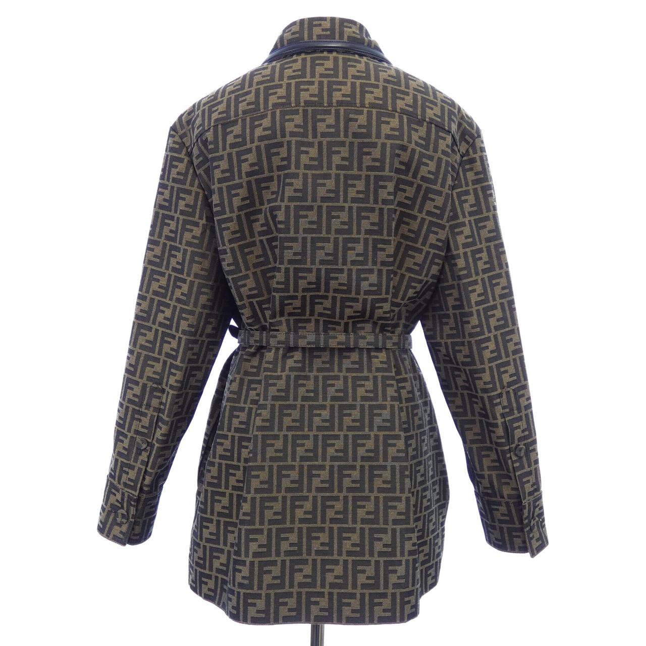 フェンディ FENDI FFキャンバスジャケット FJ7564 A5W3 ジャケット