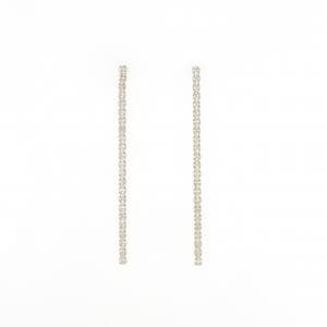 K18YG ダイヤモンド ピアス 0.60CT