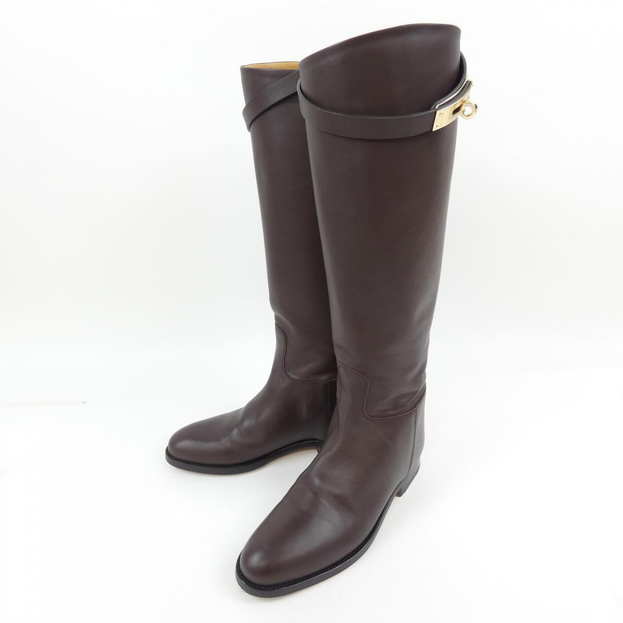 エルメス HERMES ジャンピング JUMPING ケリーバックル 252188Z ロングブーツ