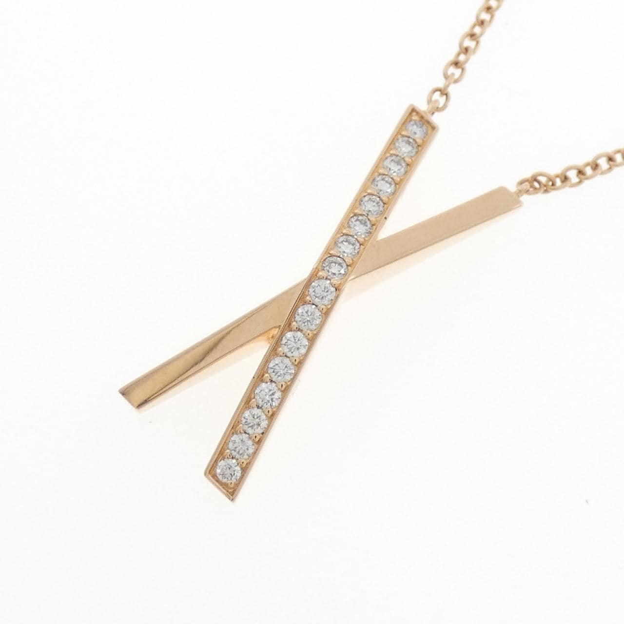 ティファニー アトラス X ラージ ネックレス 0.19CT