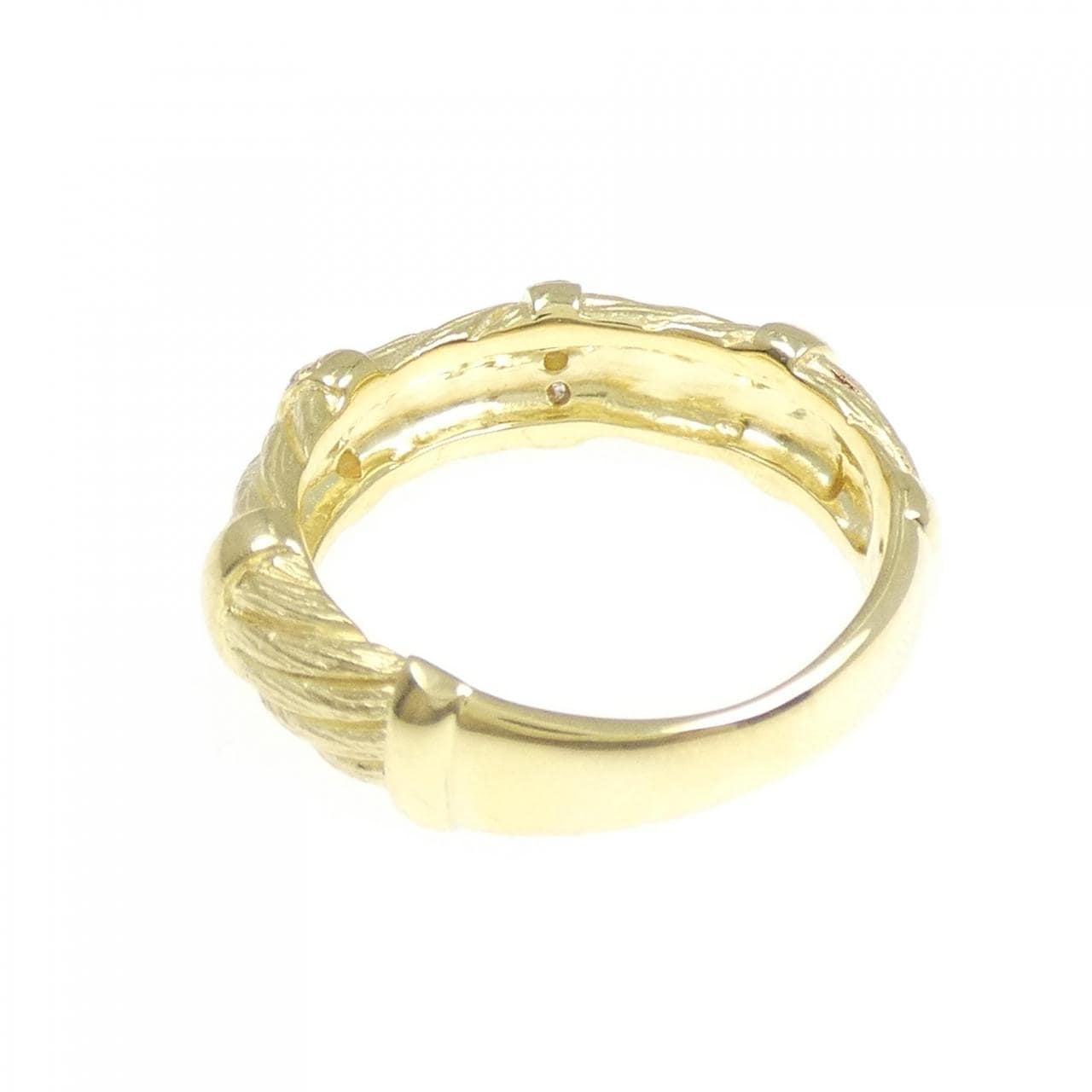K18YG ダイヤモンド リング 0.06CT