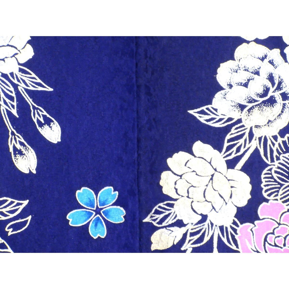 振袖　友禅金彩加工　刺繍入りボカシ染