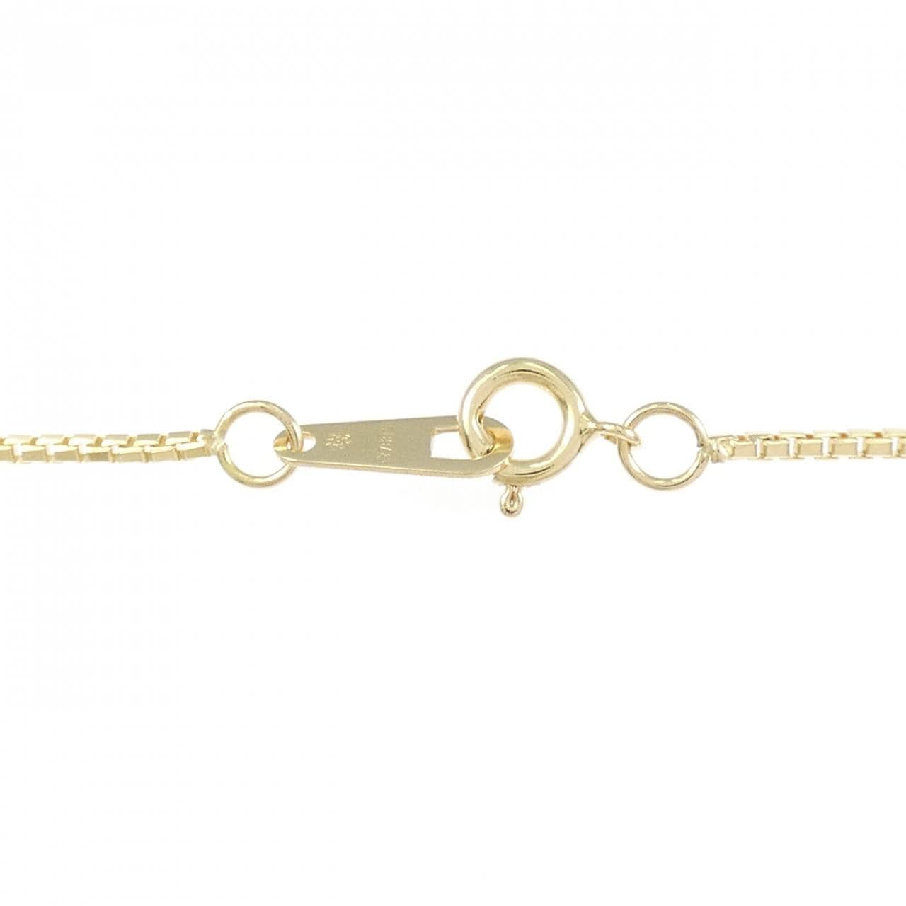 K18YG Venetian chain necklace