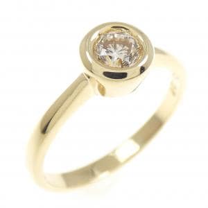 K18YG ダイヤモンド リング 0.27CT
