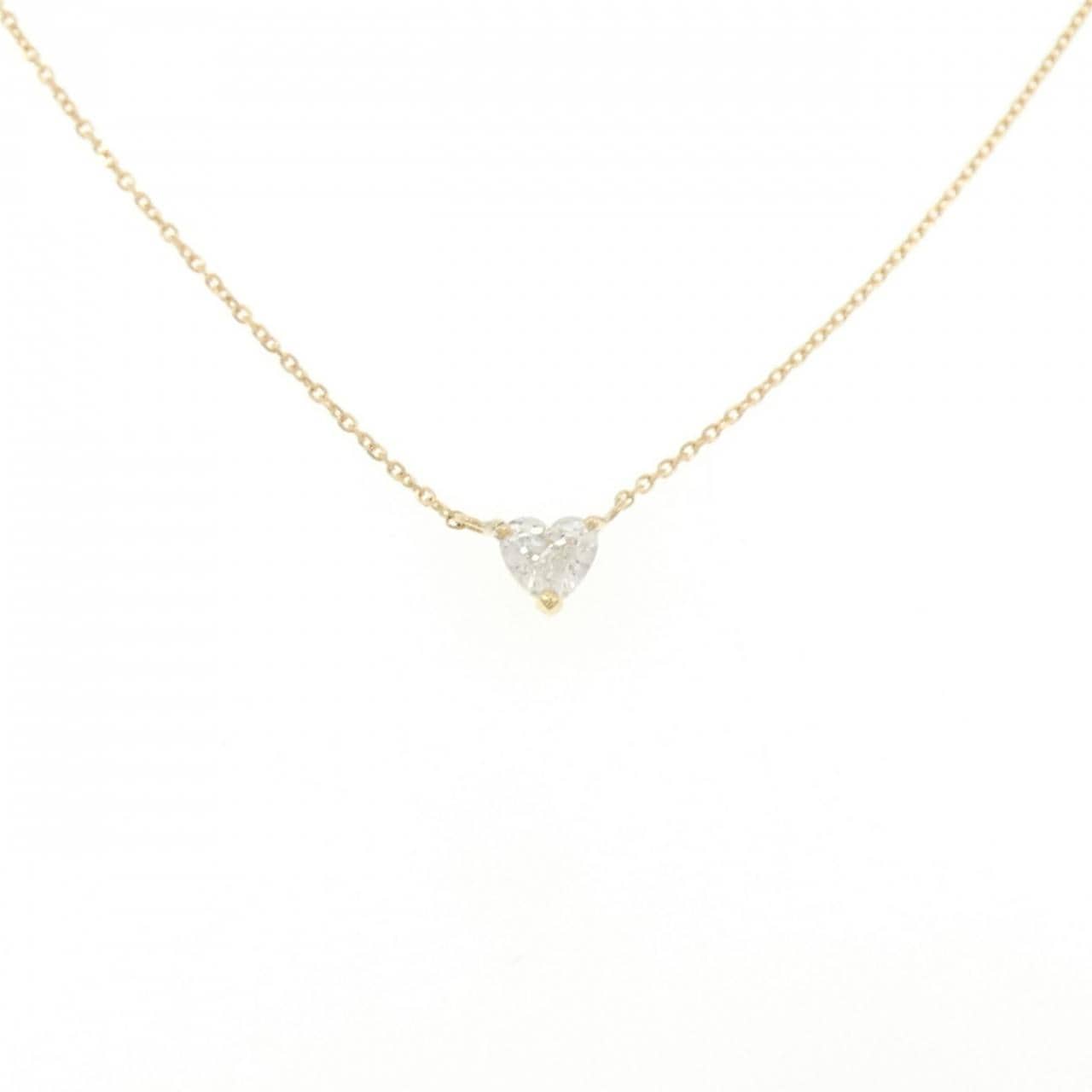 【新品】K18YG ダイヤモンド ネックレス 0.301CT G SI1