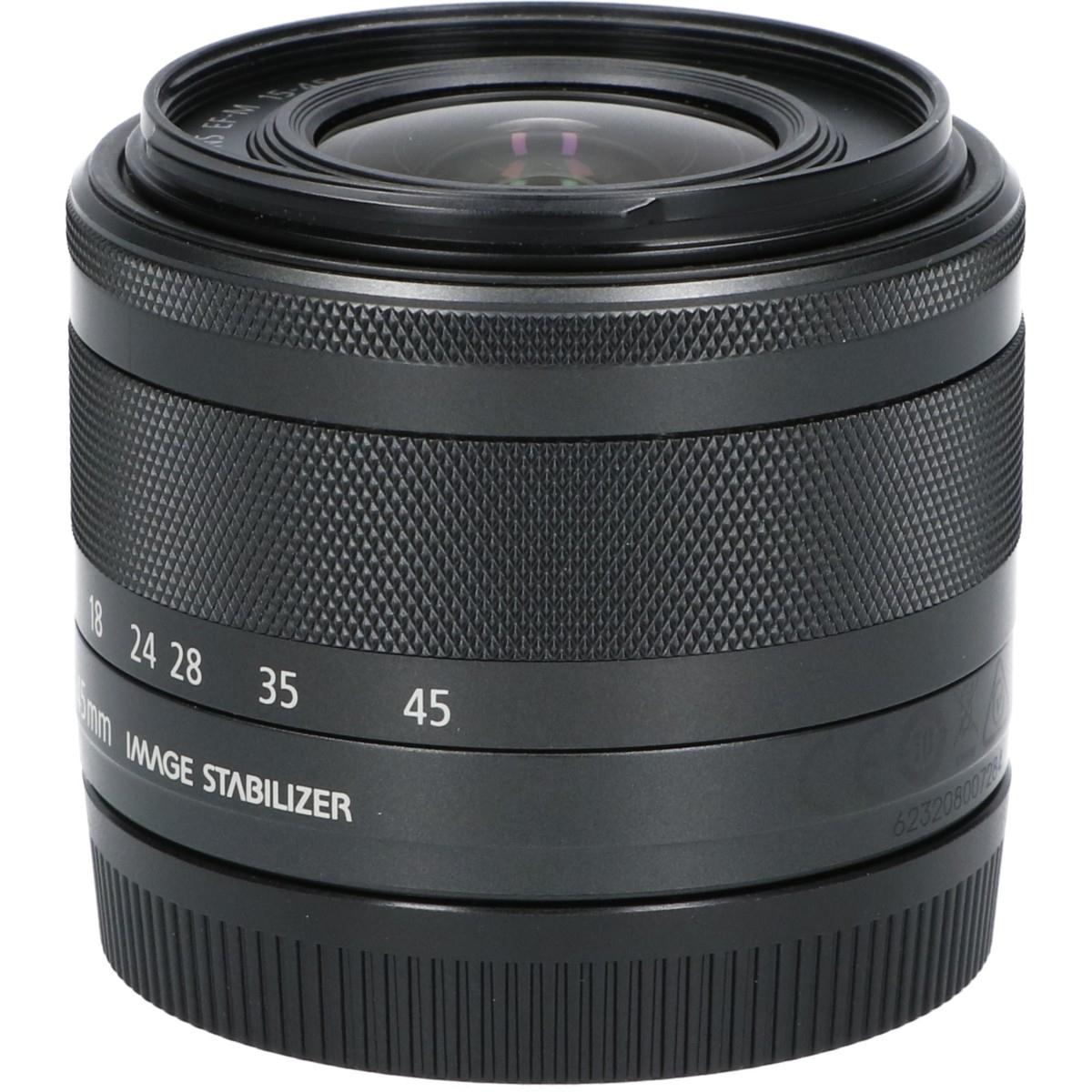 ＥＦ－Ｍ１５－４５ｍｍ　Ｆ３．５－６．３　ＩＳ　ＳＴＭ　グラファイト