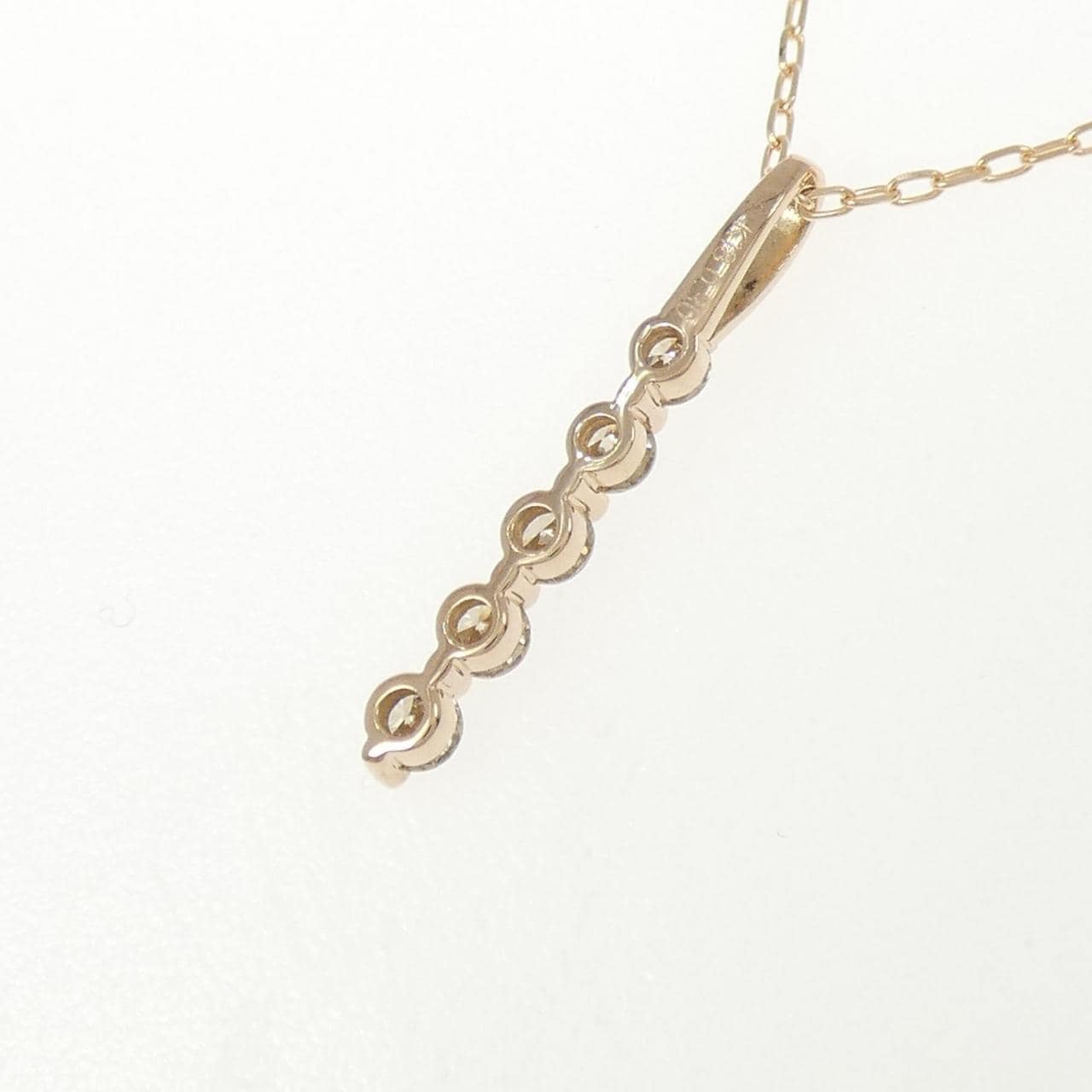 K18PG ダイヤモンド ネックレス 0.30CT