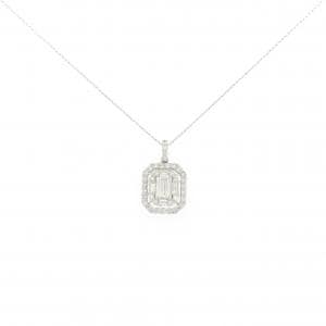 【新品】PT900/PT850 ダイヤモンド ネックレス 0.50CT