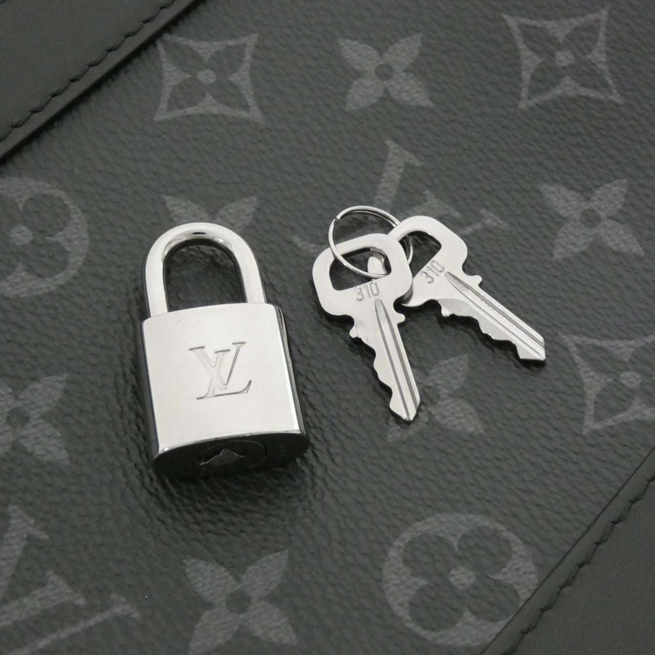 LOUIS VUITTON Monogram Eclipse Porte Document Voyage M46457 Bag
