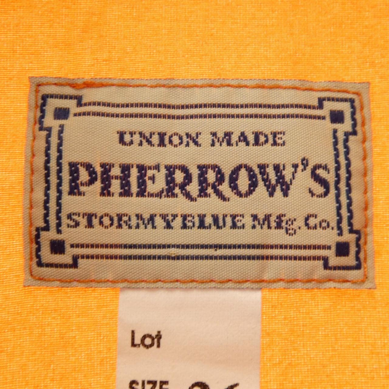 フェローズ PHERROW'S 20S-POPS1 シャツ