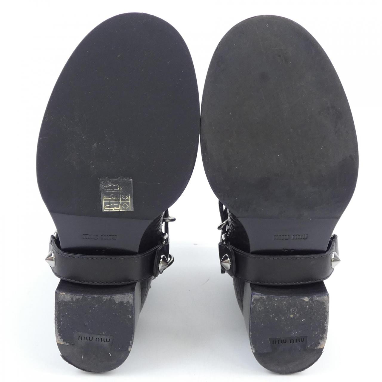 ミュウミュウ MIU MIU ブーツ