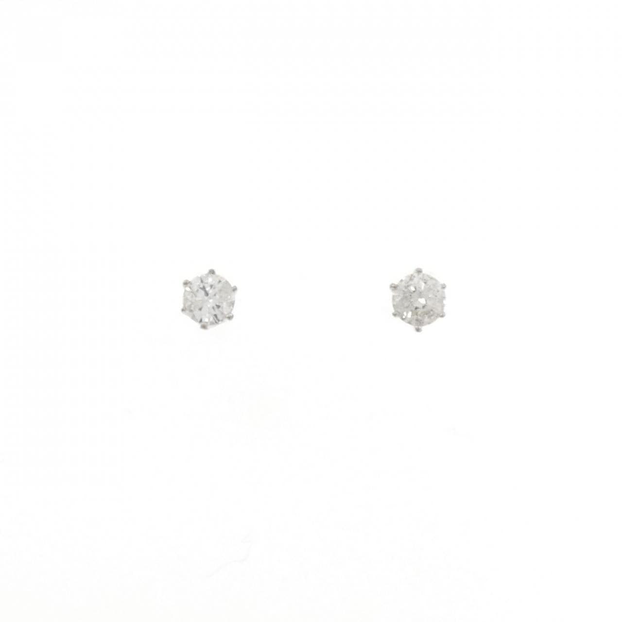 PT900单钻鑽石耳環 0.30CT