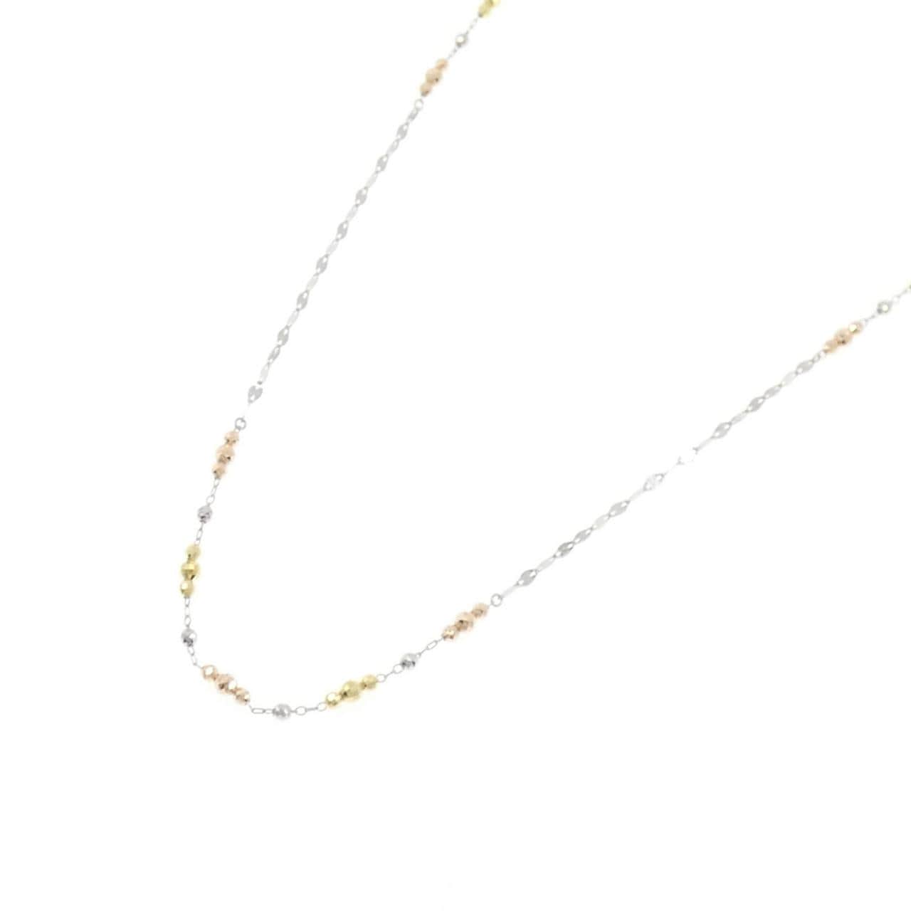 PT850/K18/K18PG ネックレス